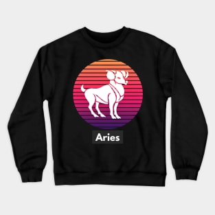 Aries (zodiak birthday) Crewneck Sweatshirt